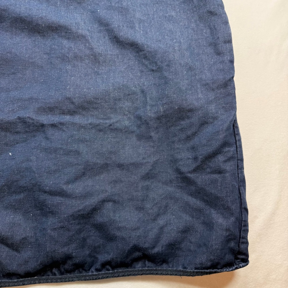 Gap Womens Blue Denim Sleeveless Peter Pan Collar Shift Dress Size M Indigo - Picture 3 of 16
